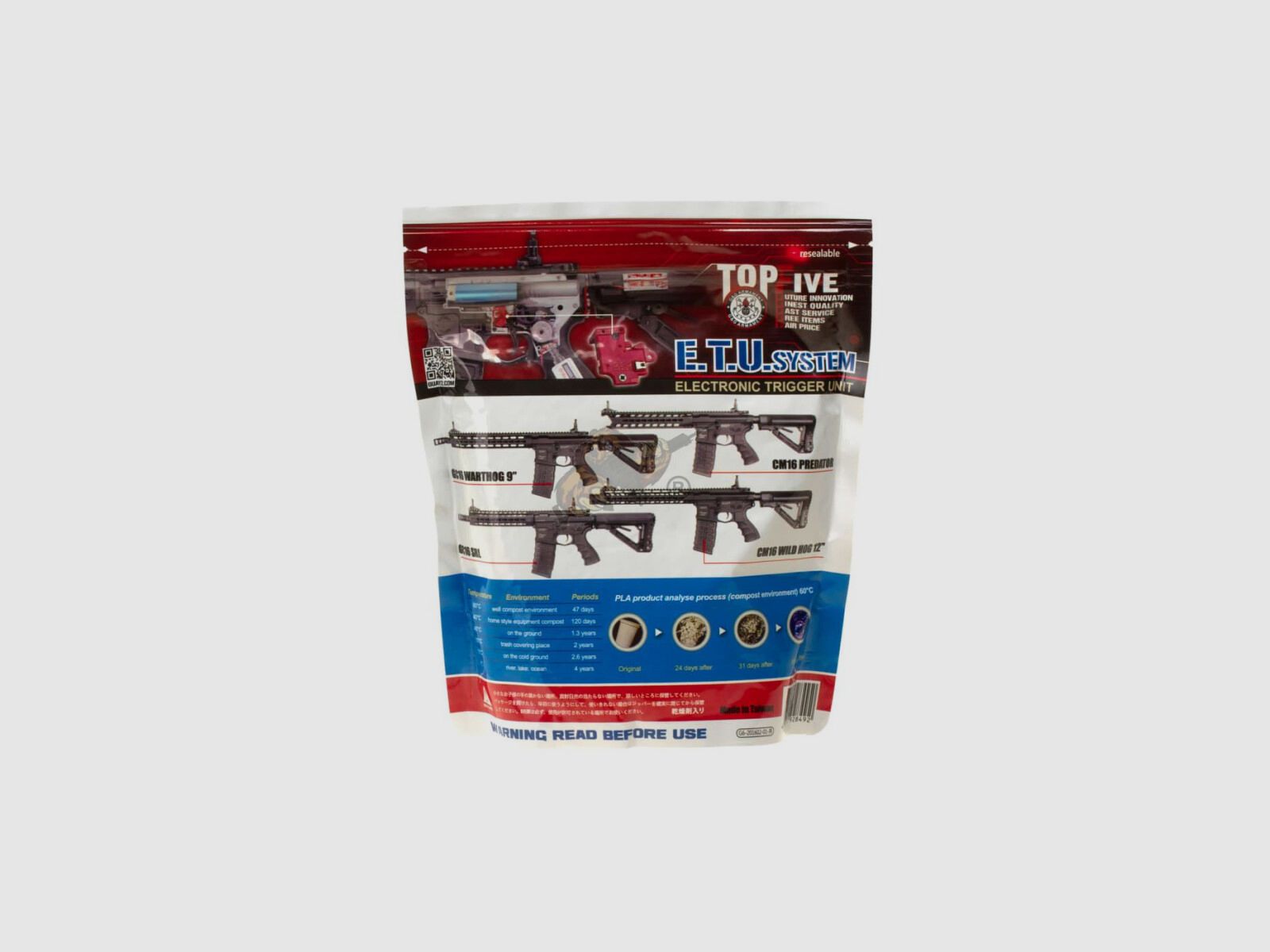 G&G CM16 Wild Hog 13,5" Airsoft con ETU Kit para principiantes max 0,5