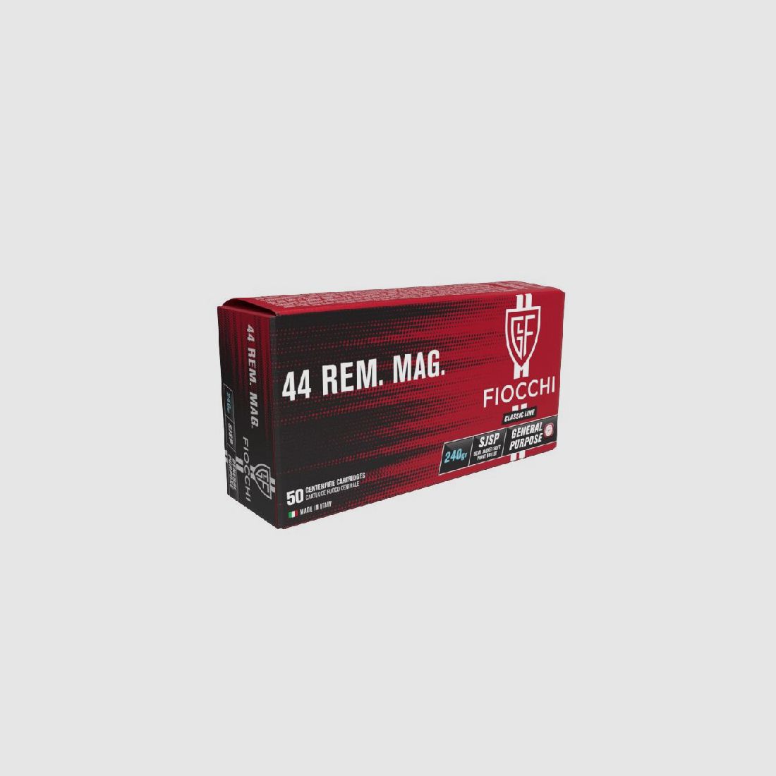 Ammunition FIOCCHI .44 RemMag SP 240grs