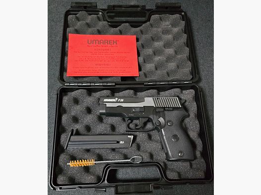 Hämmerli P26 Dark Ops (Geco 225) Schreckschuss 9mm PAK Schwarz