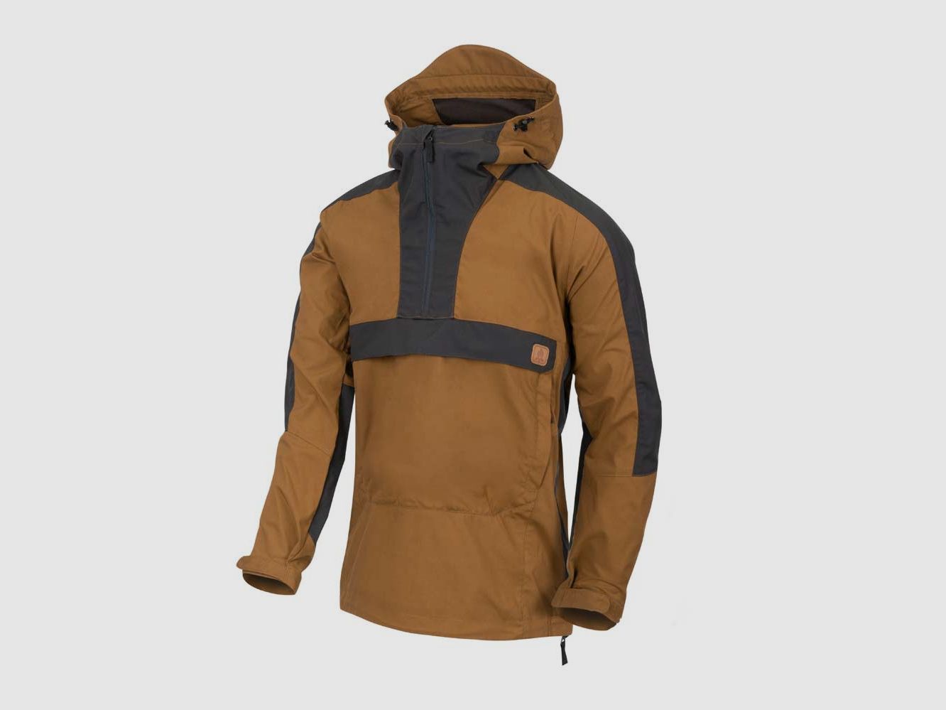 HELIKON-TEX WOODSMAN BUSHCRAFT ANORAK COYOTE-ASH GREY