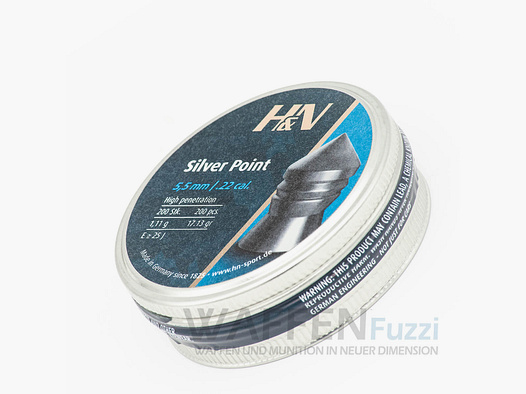 H&N Silver Point 200 uds. Diabolo calibre 5,5mm