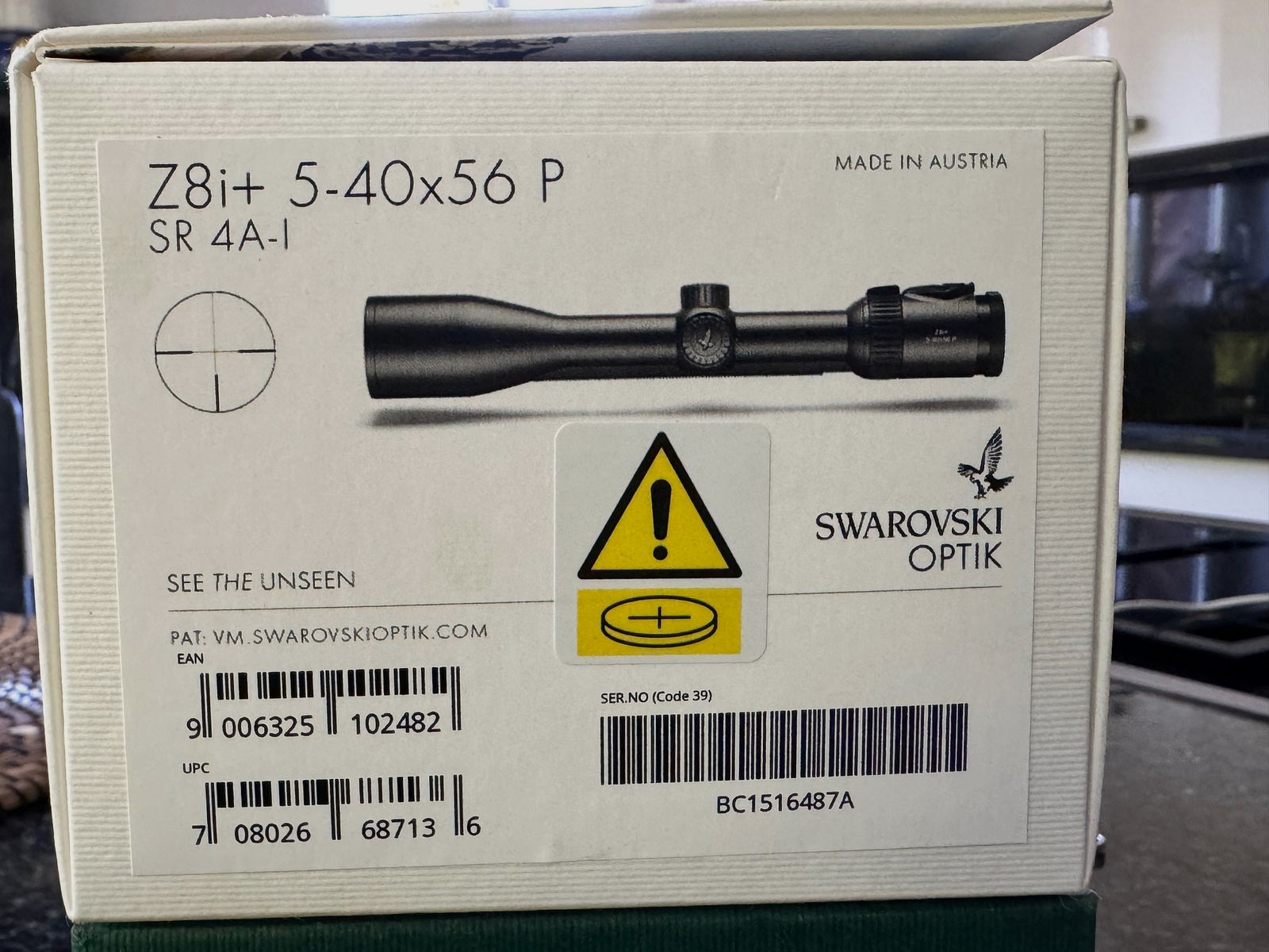 Swarovski Z8i+ 5-40 x 56 inkl. Blaser Schiene