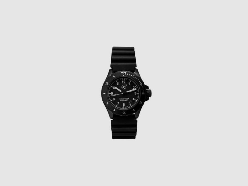 BOMBFROG BT25 Bracelet en Néoprène Noir, image 1 sur 5