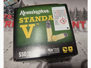 REMINGTON AMMUNITION STANDARD VELOCITY .22 LR 38GR LRN 550 pieces