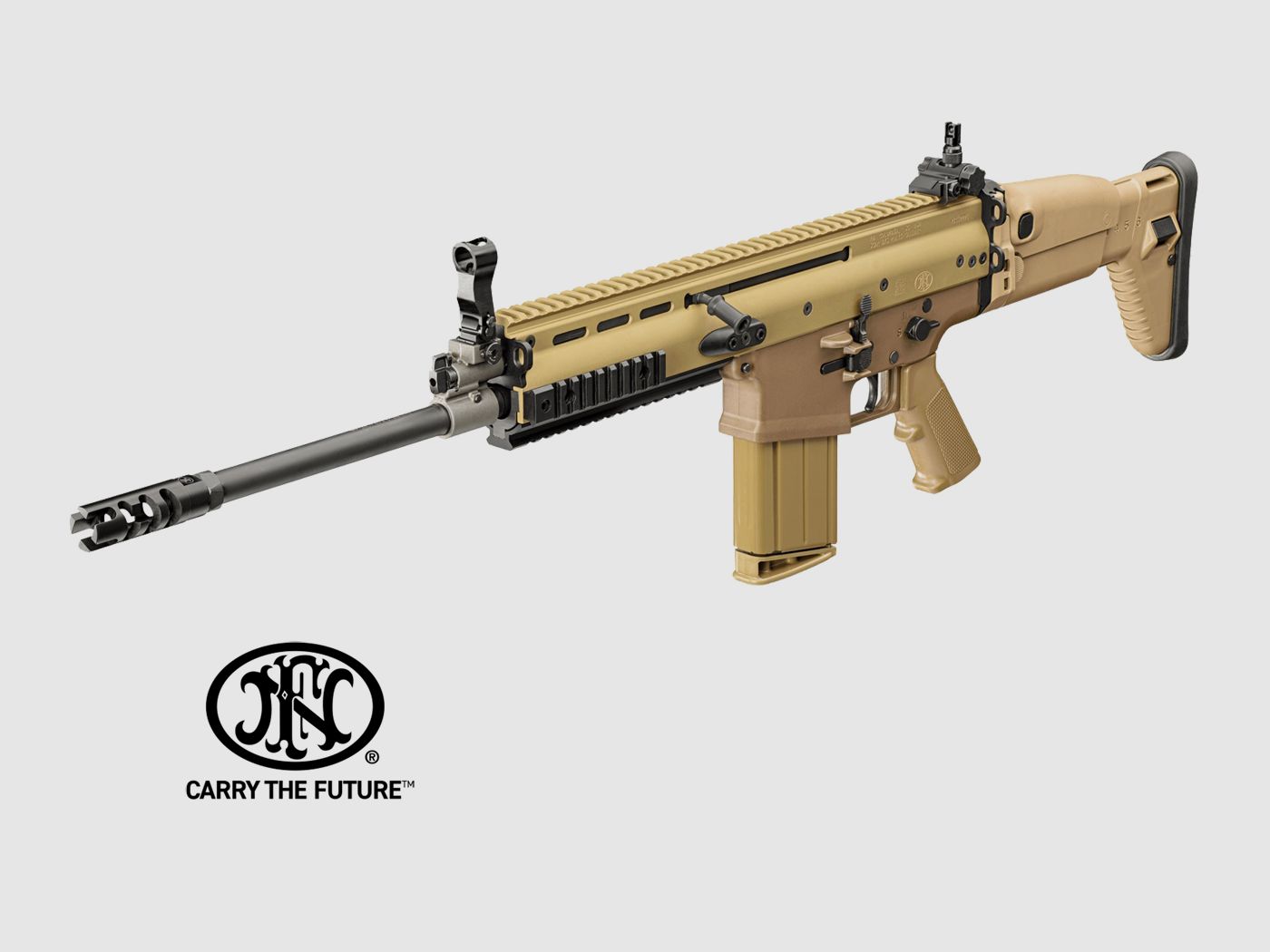 FN SCAR® 17S NRCH 7.62x51 20rd FDE, image 6 of 6