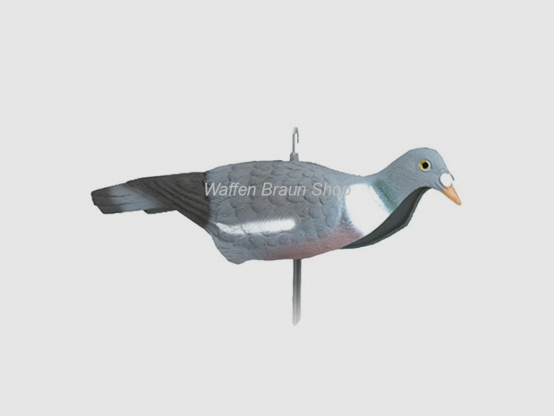 Lockvogel Ringeltaube beweglich