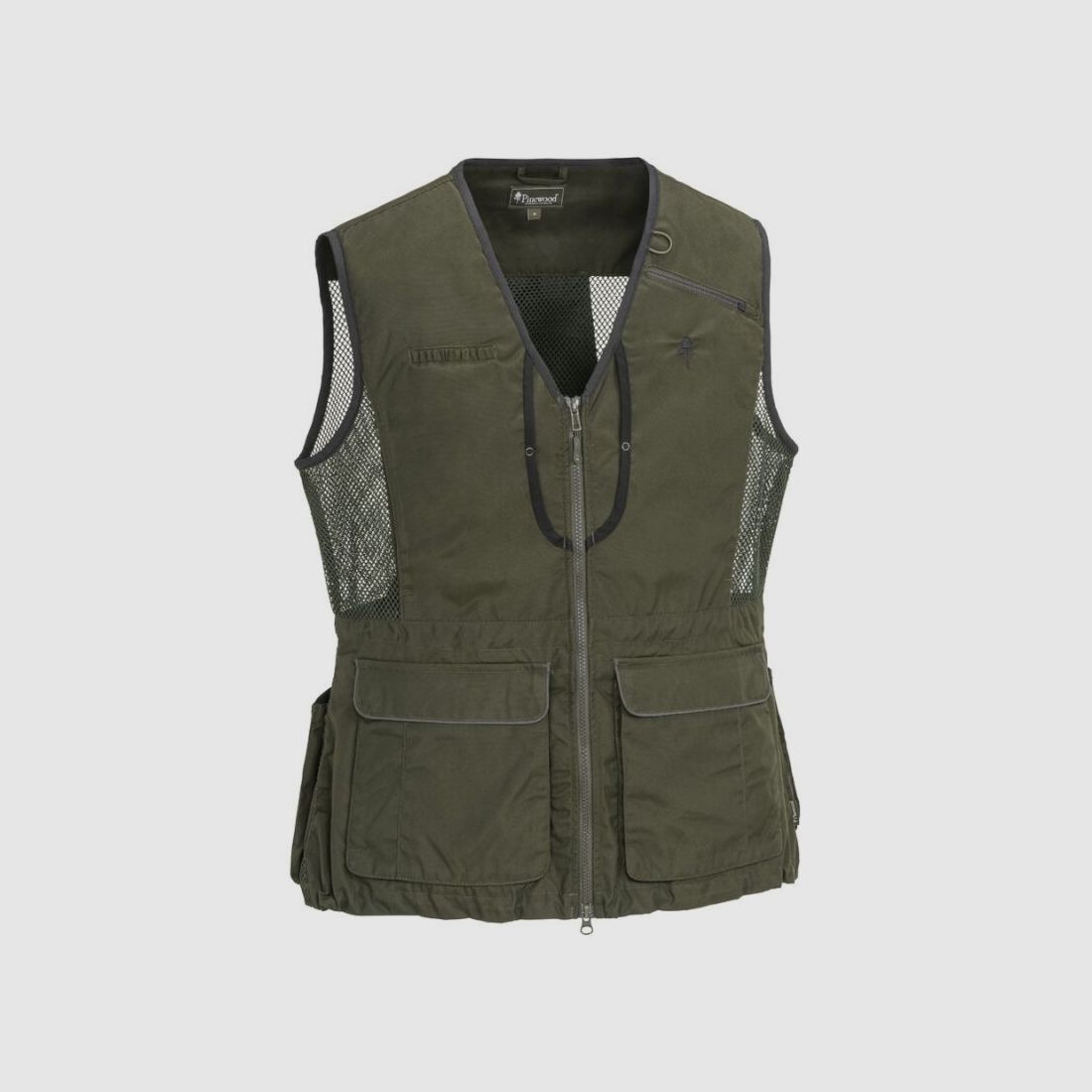 Pinewood Damen Weste Dog Sports 2.0 Moosgreen