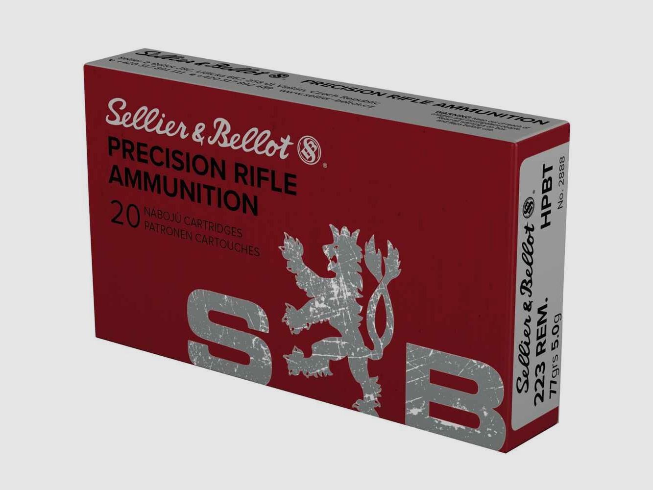 .223 Rem. OTM HPBT 77 grs. Sellier & Bellot