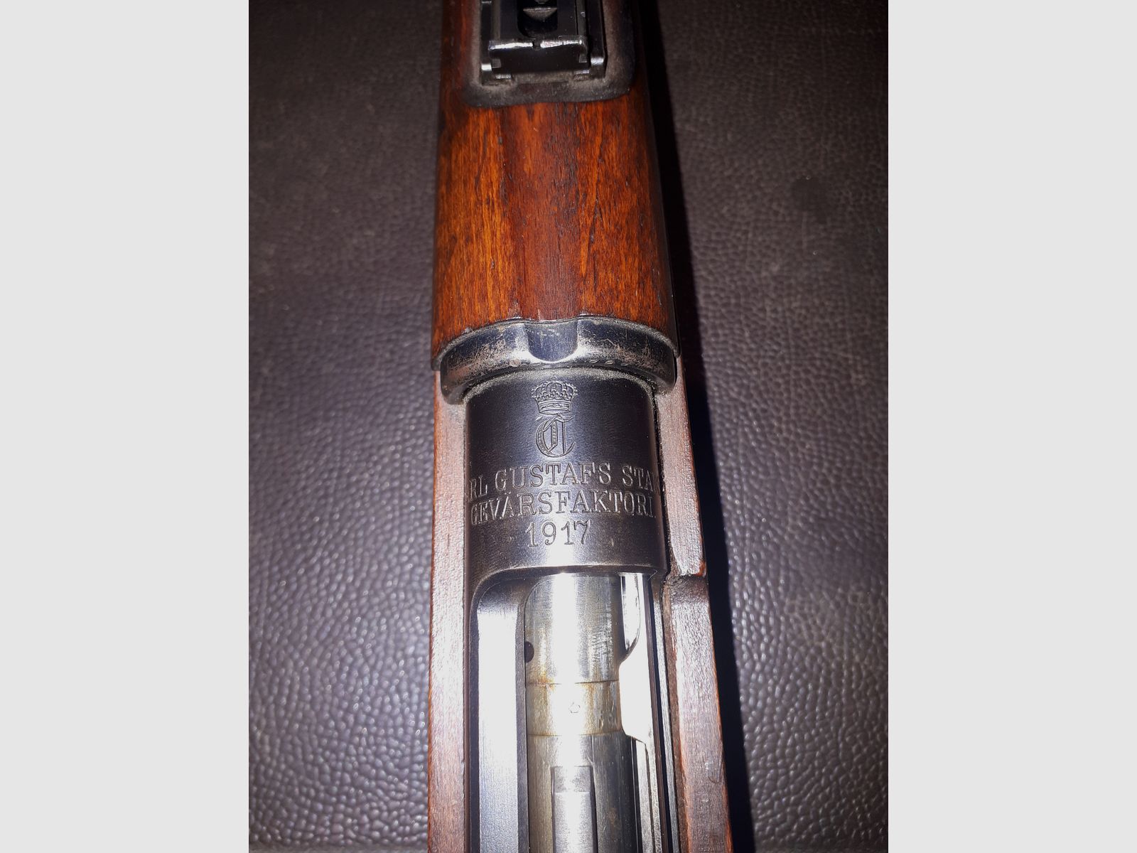 Schwedenmauser M96 im Kaliber 6,5x55.