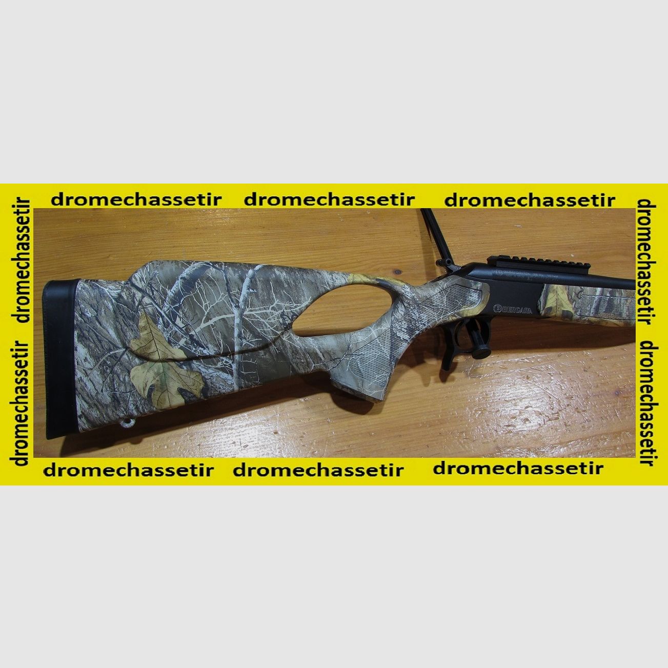 CARABINE KIPPLAUF BERGARA BA 13, CAL 300 blackout, CANON 46CM FILETÉE, CROSSE THUMBOLE CAMO, image 5 sur 5