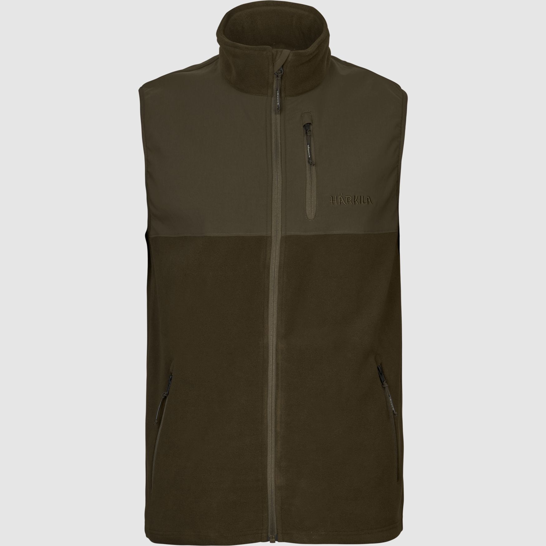 Härkila Fjell Fleeceweste Jagd Herren Green/Willow Green, 3XL