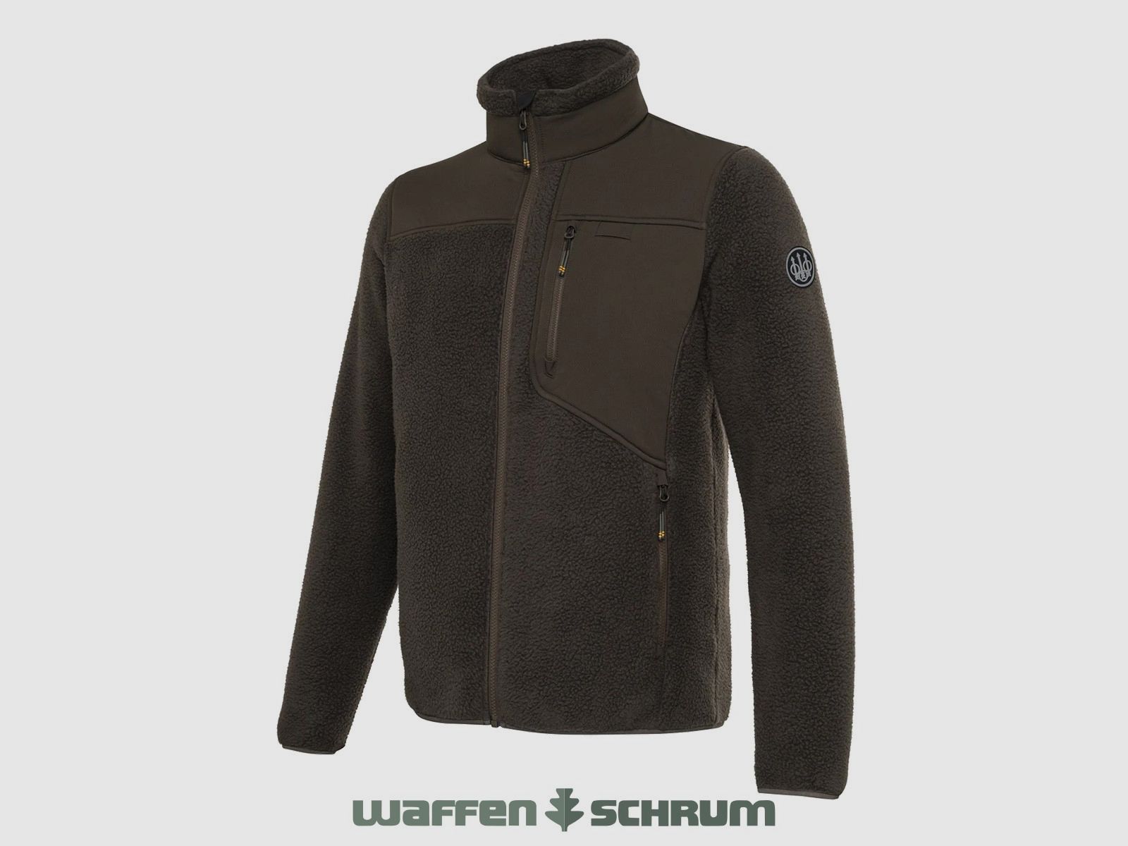 Beretta Fleece Jacket Halifax Sherpa Brown Bark