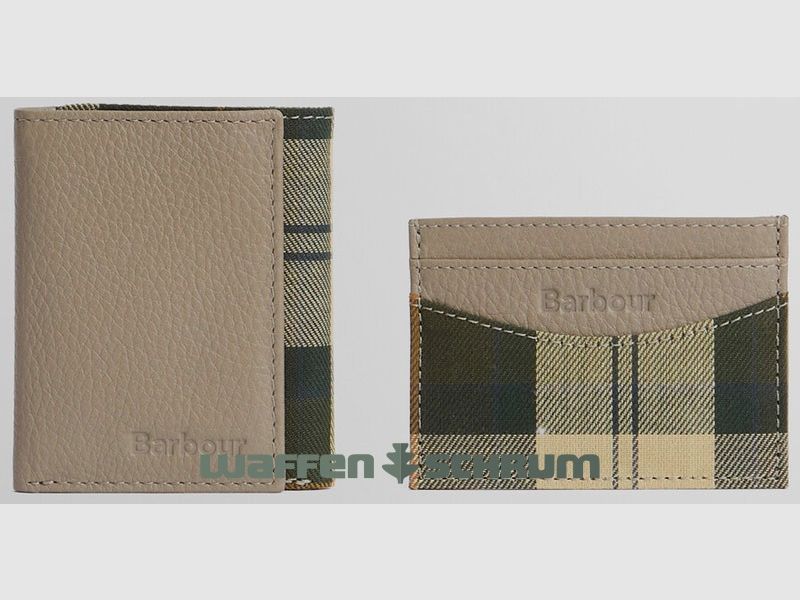 Barbour Portemonnaie Cresswell Concrete/ Ancient