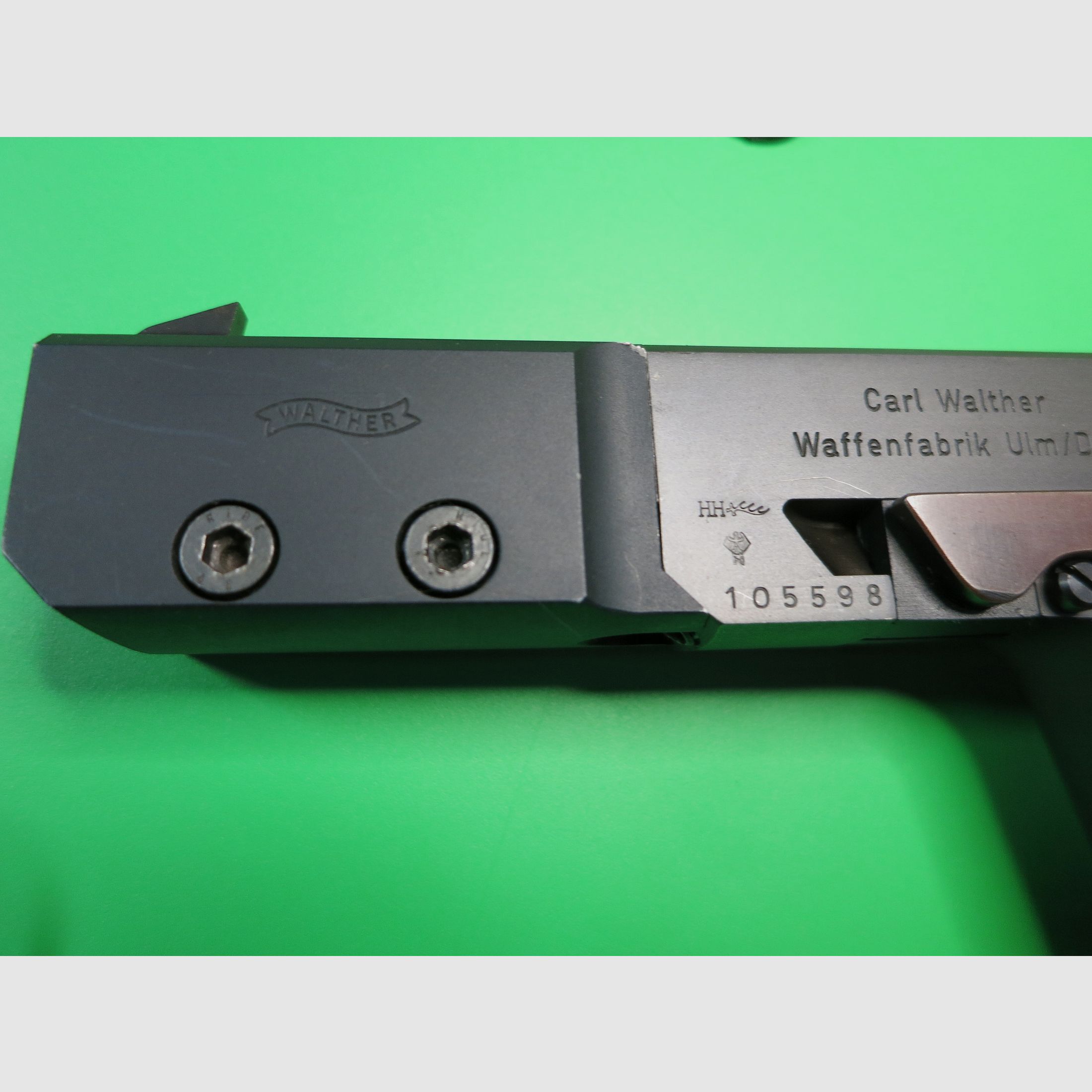 Sportpistool Walther GSP Kaliber .32 SW long WC, Sportgreep + verwisselsysteem .22lr      #65+66