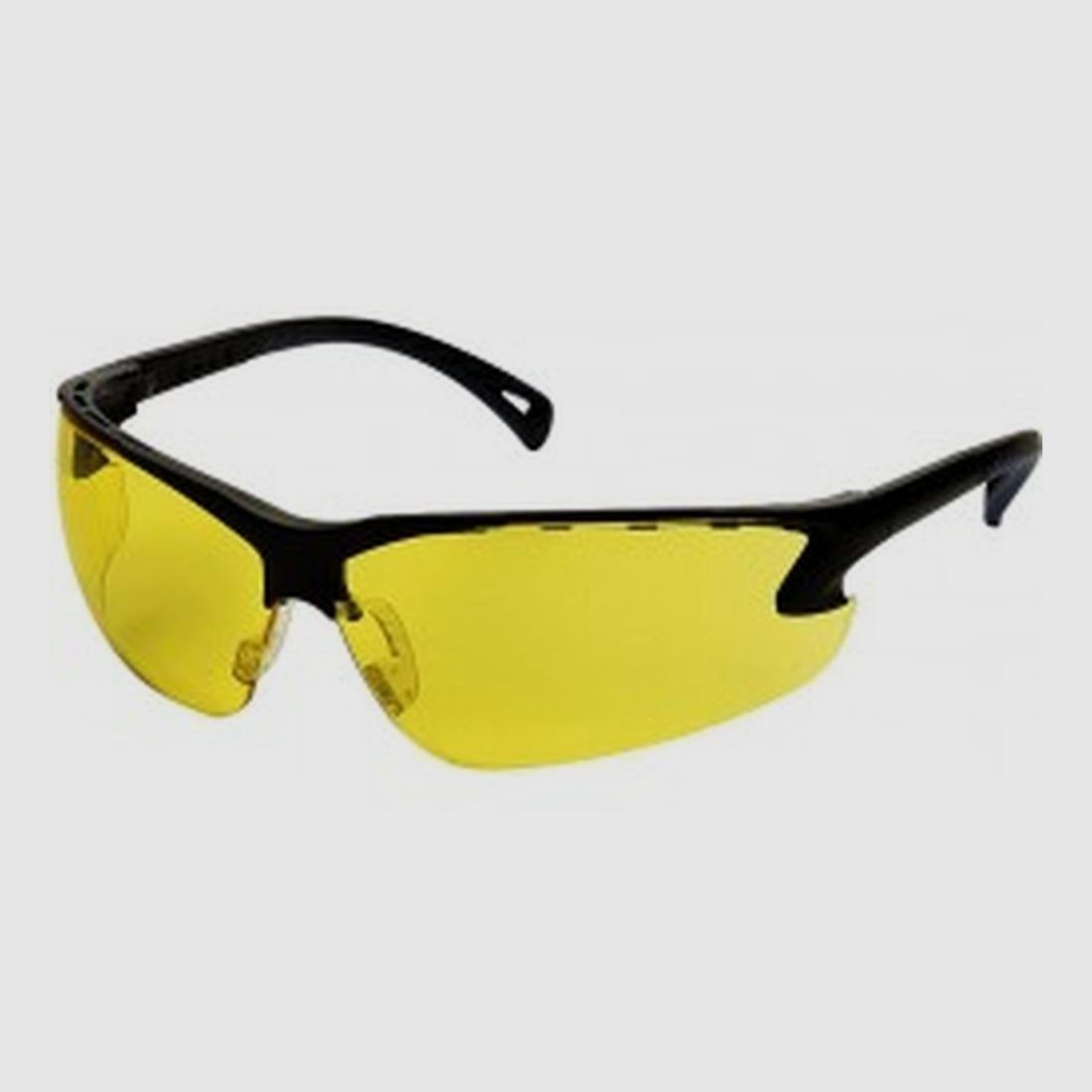 ASG Schutzbrille - Gelbe Anti-UV-Gläser - Robuster schwarzer Rahmen - Optimale Sicht und Sicherheit, Bild 1 von 3