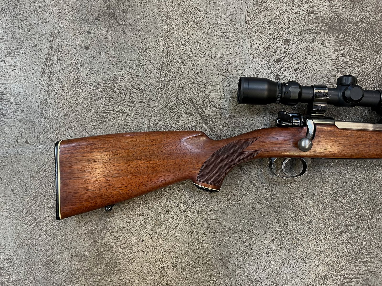 Brugt Mauser 98 m. Tasco 3-9x50 | 6,5x55 | 58cm, billede 10 af 16
