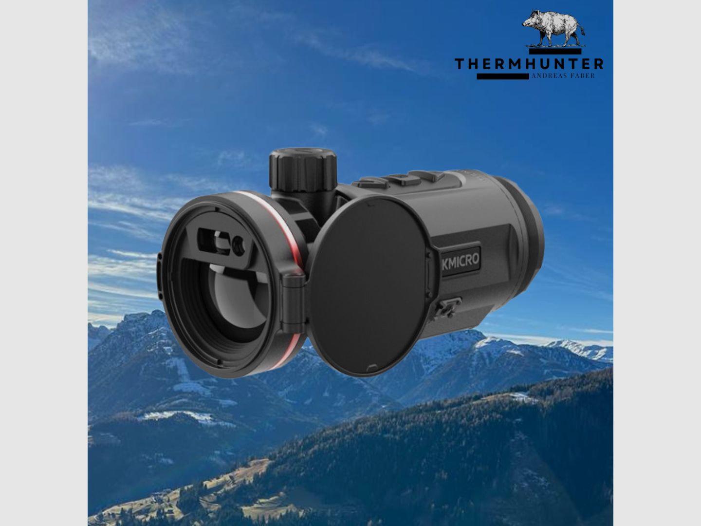 Hikmicro Clip-On Thunder TQ35CL 3.0 Compleetset met adapter -NIEUW-