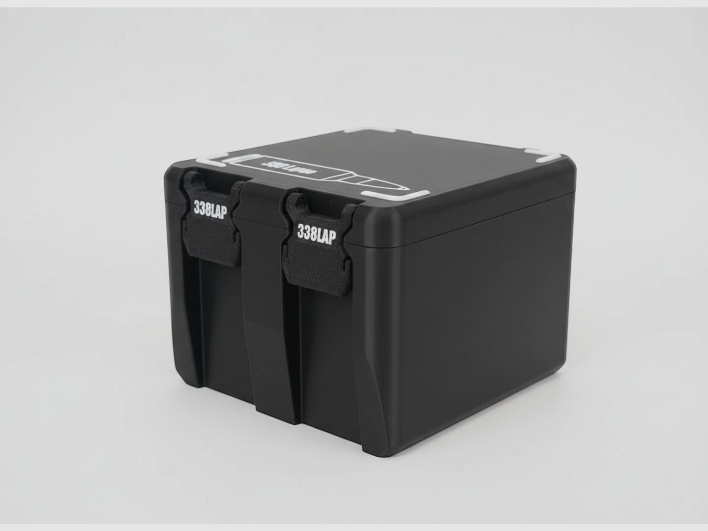 Filamelt Munitionsbox / 338 Lapua Magnum / 'Klapp- / Rastdeckel' / Patronenbox, Ammo Box