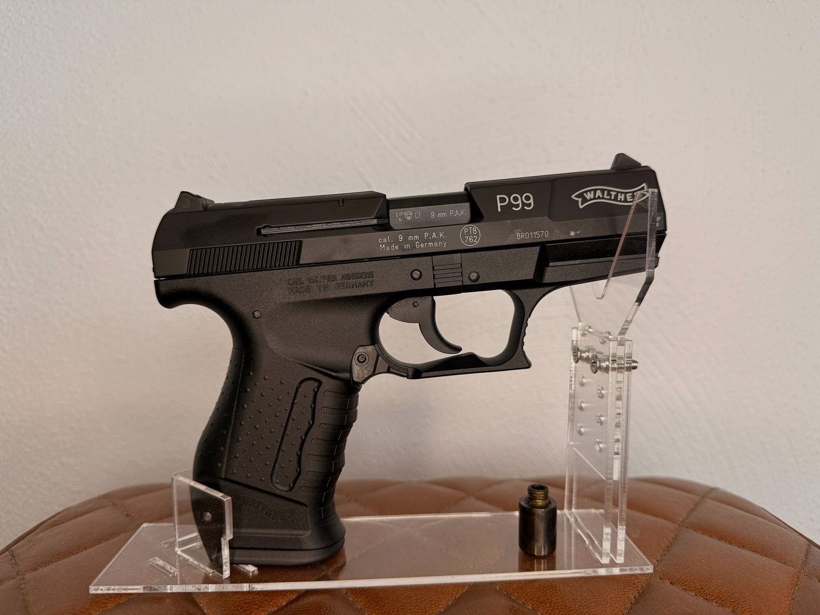 Walther P99 Schreckschuss Pistole 9mm P.A.K. schwarz