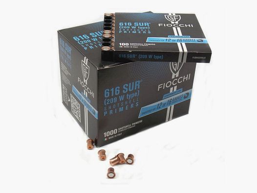 FIOCCHI primers 616 QT 1000 pcs.