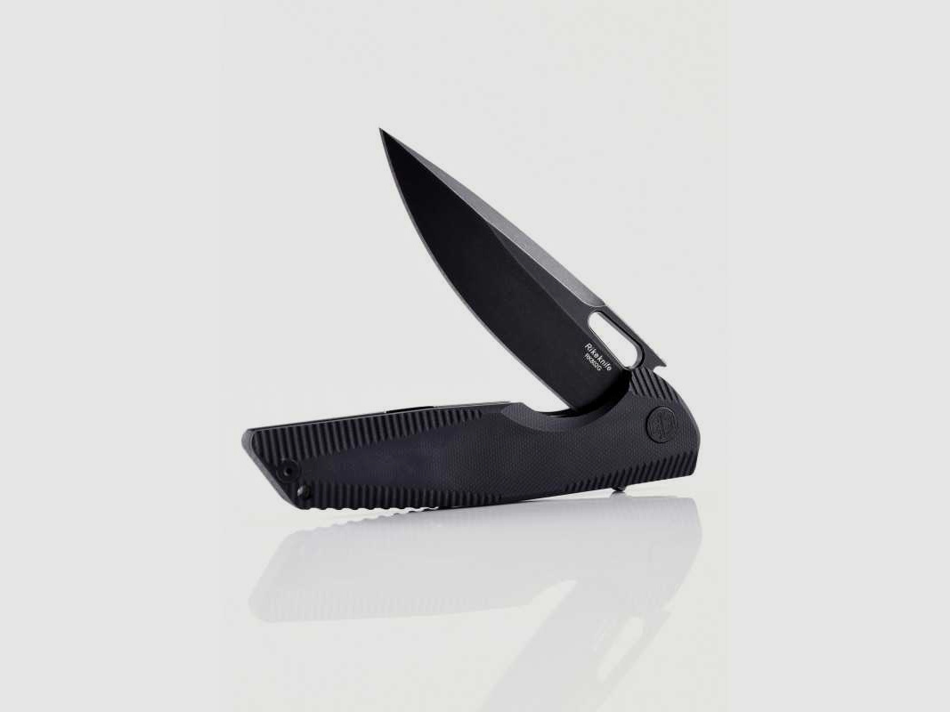 Rikeknife RK802G Taschenmesser, schwarz, 154CM