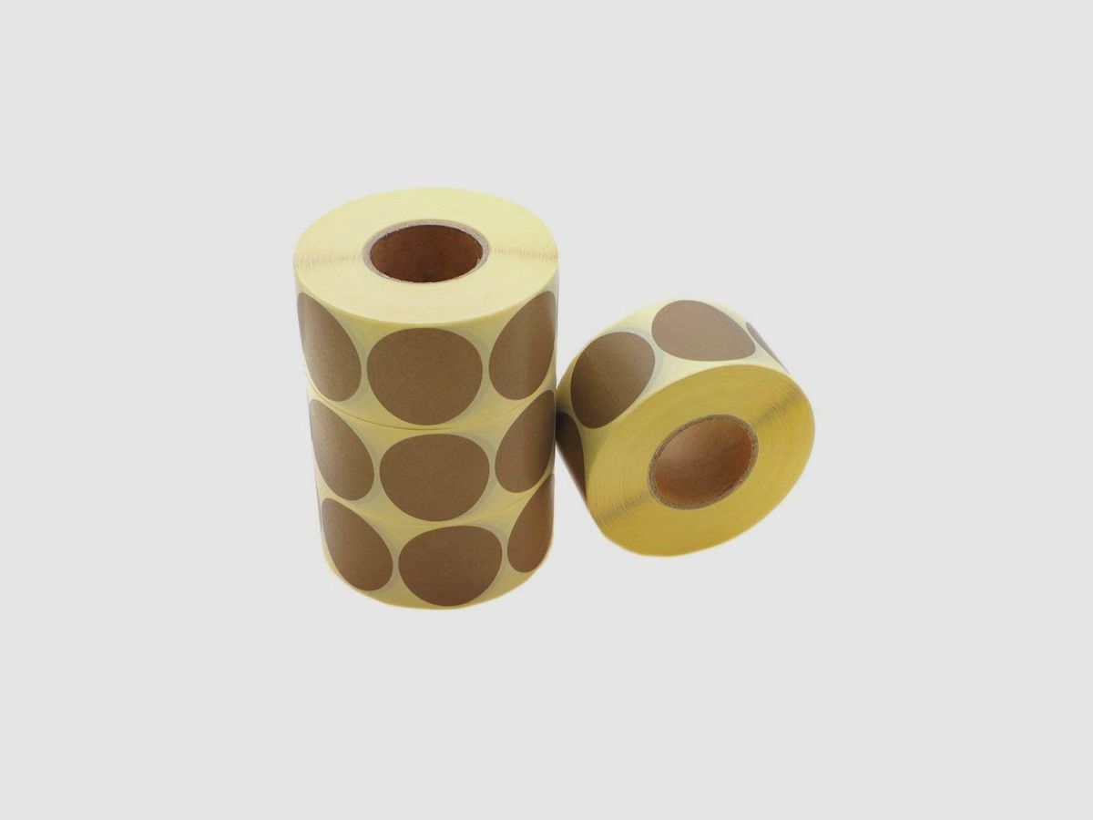 Eemann Tech PACK: Eemann Tech Parches de Objetivo - TAN - 40mm x 1000uds. (48uds.) (ET-302004), imagen 3 de 3