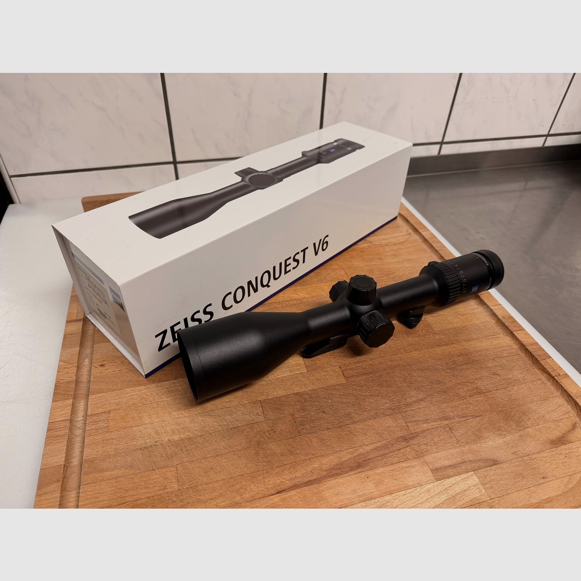Zeiss Conquest V6 2,5-15x56 riel retícula 60 sin Victory V8 HT ASV