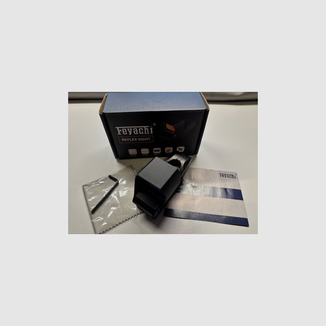 Feyachi RS-30 Red Dot - Red dot sight for Picatinny - 4 different reticles - red
