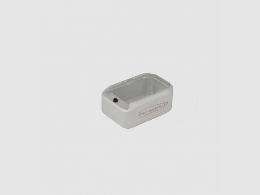 Toni System Glock Magazinboden +2 Schuss - Silber