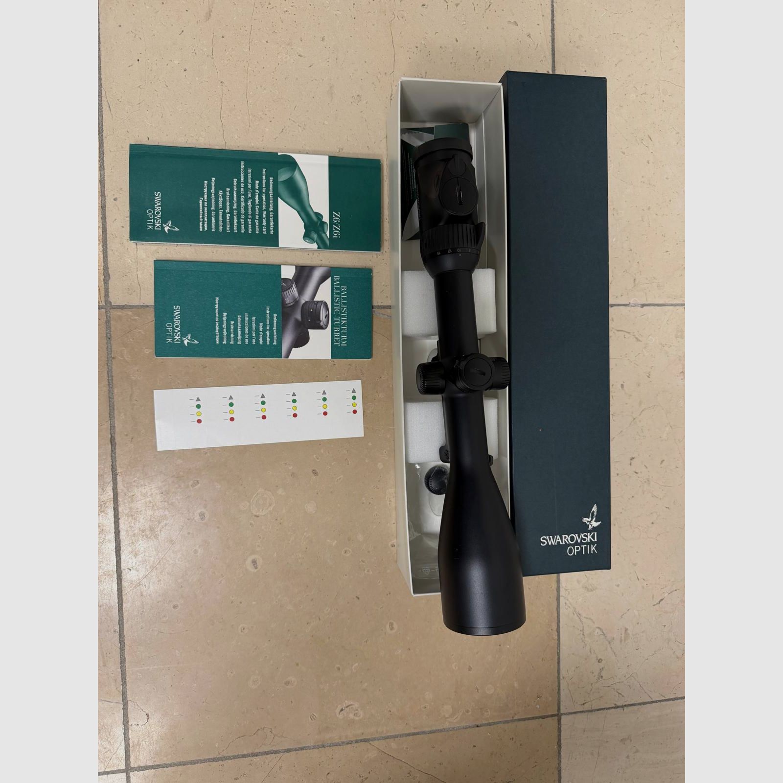 Swarovski Z6i 2,5–15×56 II – BT – carril SR – retícula 4A-I, imagen 2 de 2