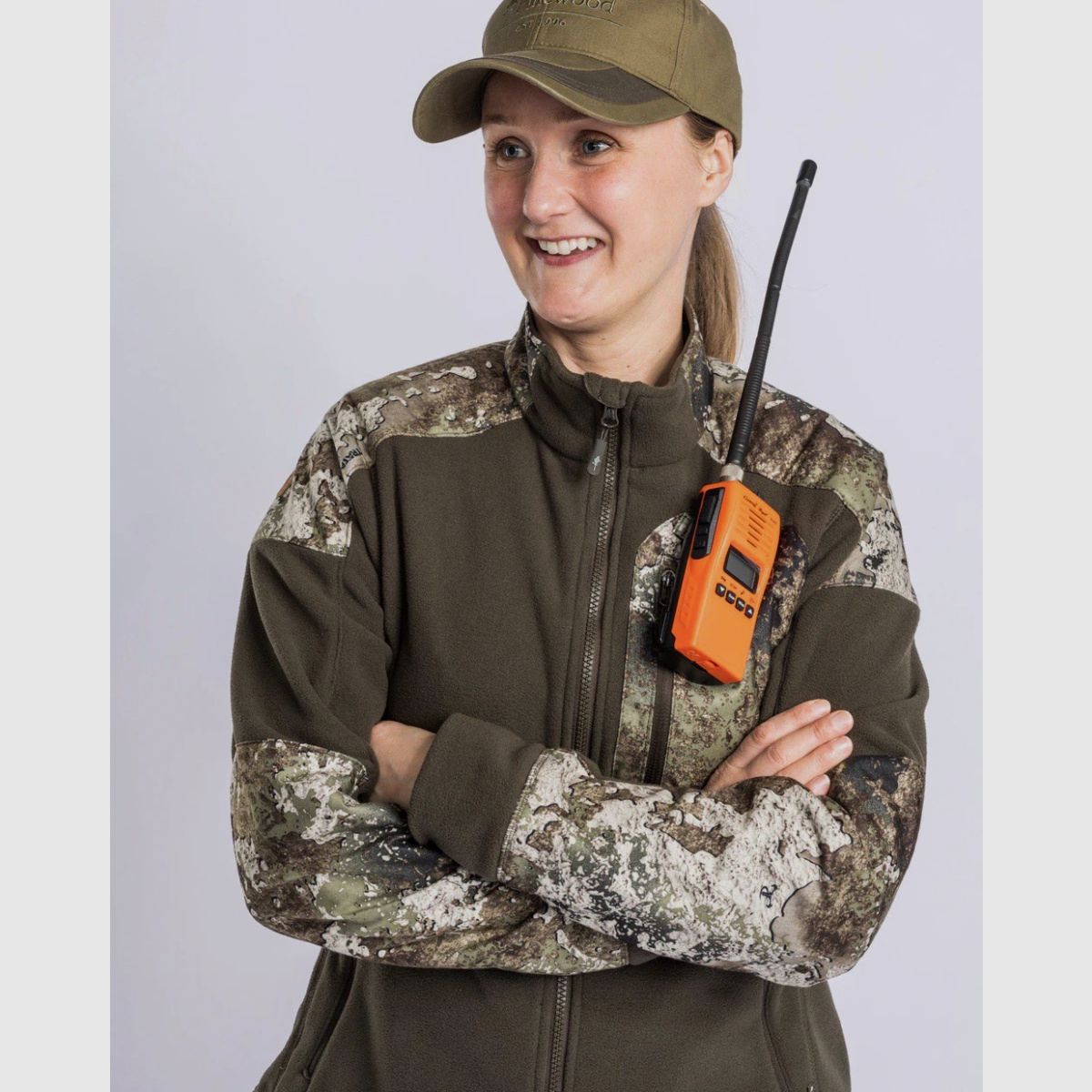 PINEWOOD Smaland Jagd Camou Damen Fleecejacke