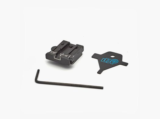 LPA TPU22RG18 Ajustable alza para Ruger Cal22 (MKII)