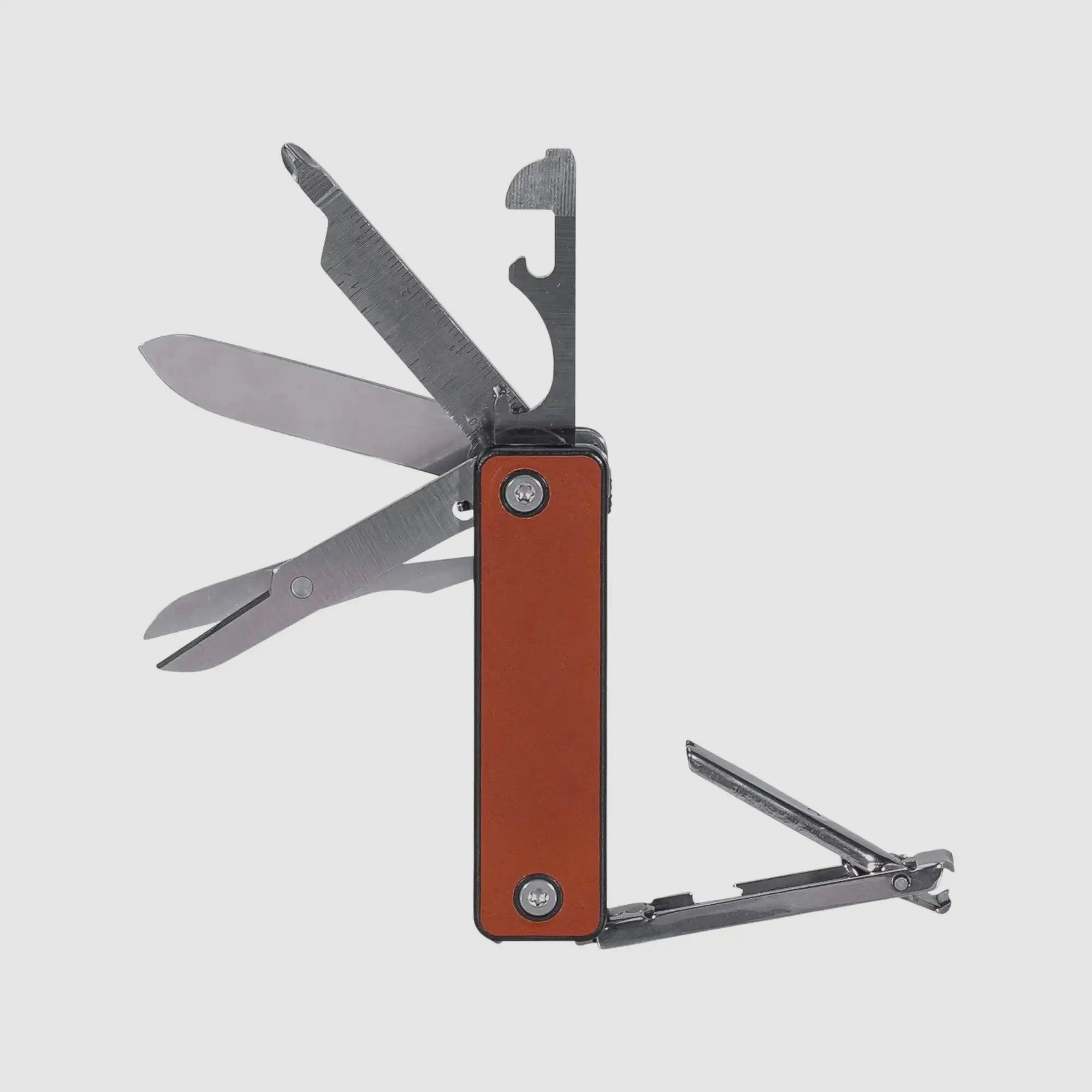 Roxon Multitool Mini M4 bruin zilver