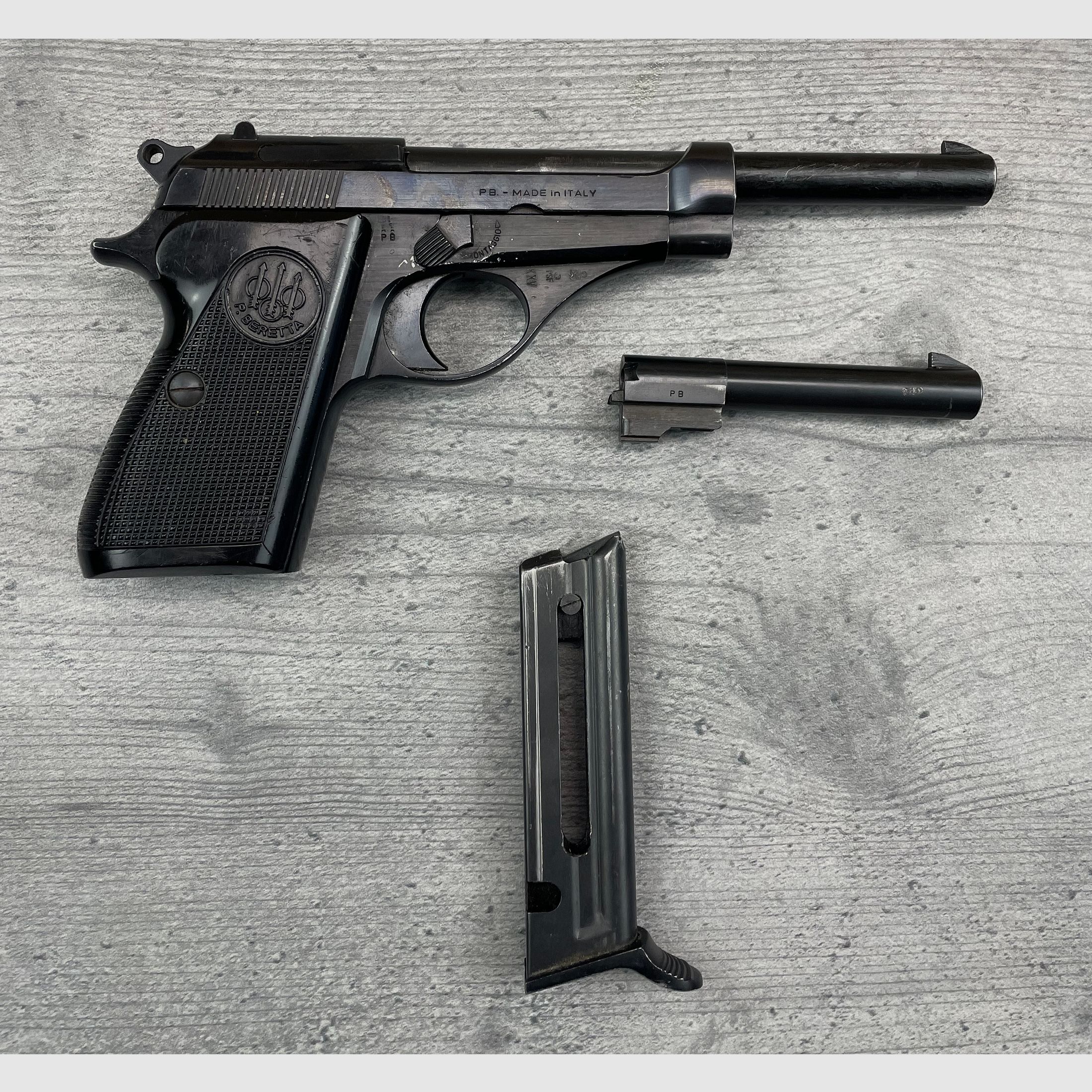 Pietro Beretta Mod. 72 KK-Pistole + langen Lauf & 1 Magazin -> Sammlerstück