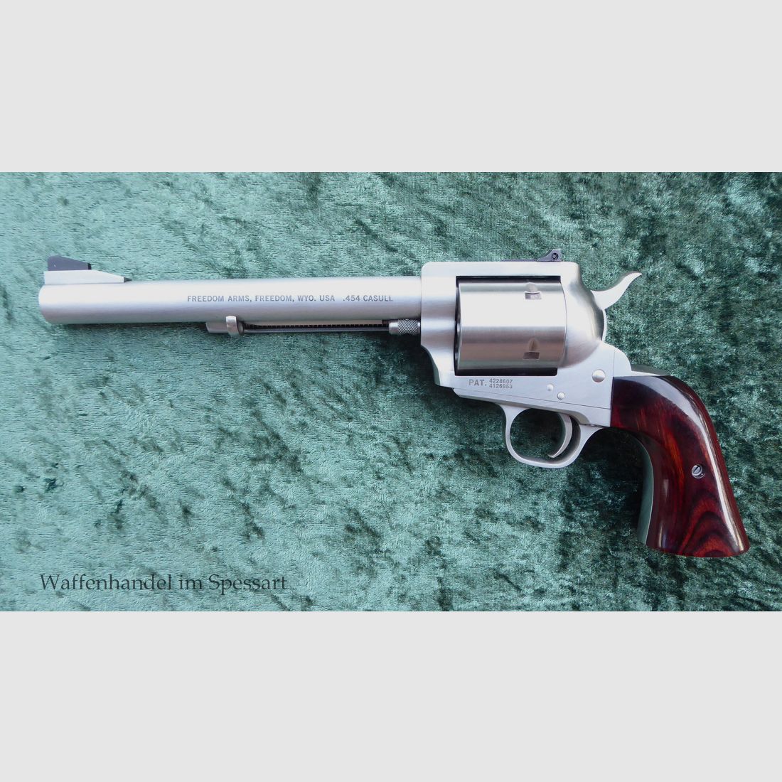 Revolver Freedom Arms Mod.83, Casull, Grado Premier en caja.