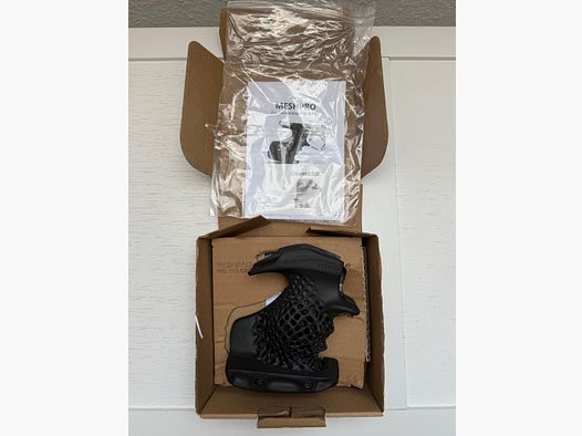 Poignée Meshpro pour Feinwerkbau P8x en taille M et pour droitier