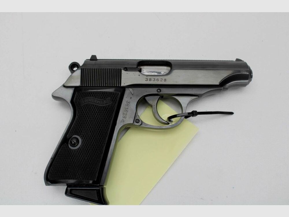 Pistola Walther Mod. PP inclusa 2a rivista scatola e immagine di prova 7,65 mm Browning