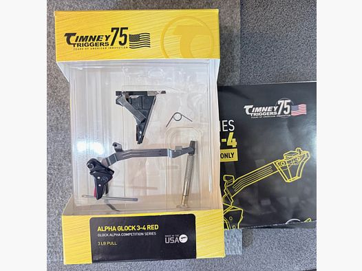 Timney Trigger / Glock17 Gen3 & Gen4 