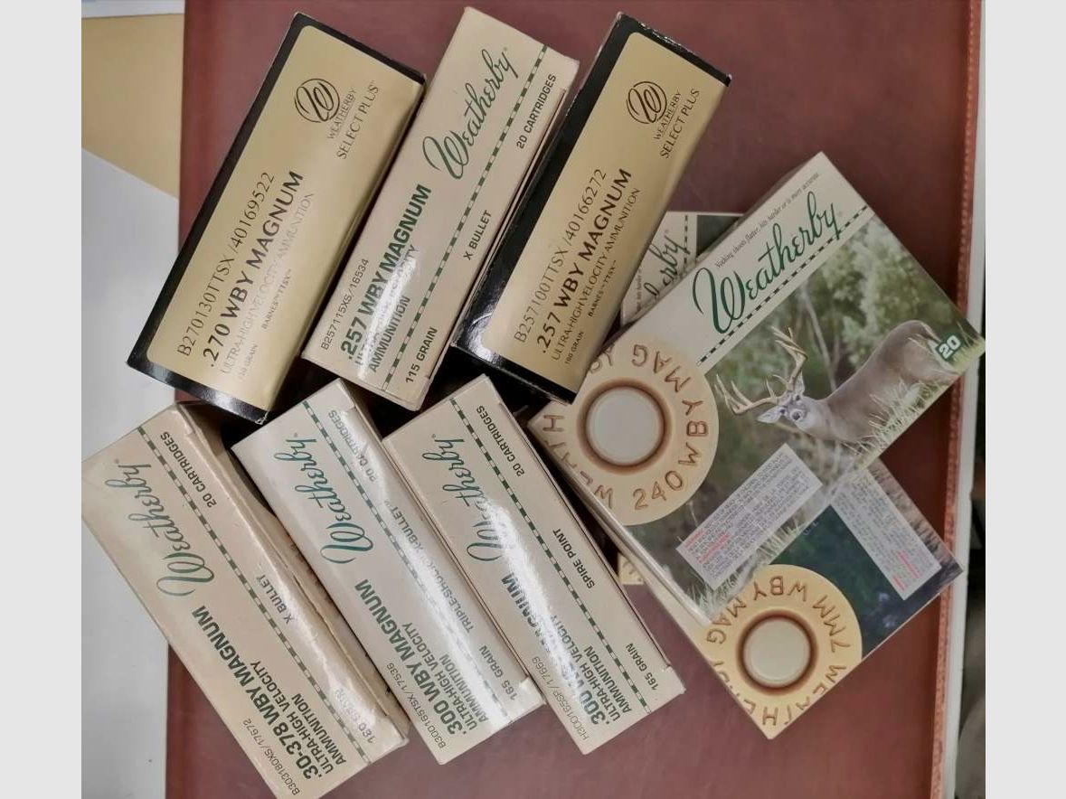 Cartouches Weatherby Select Plus