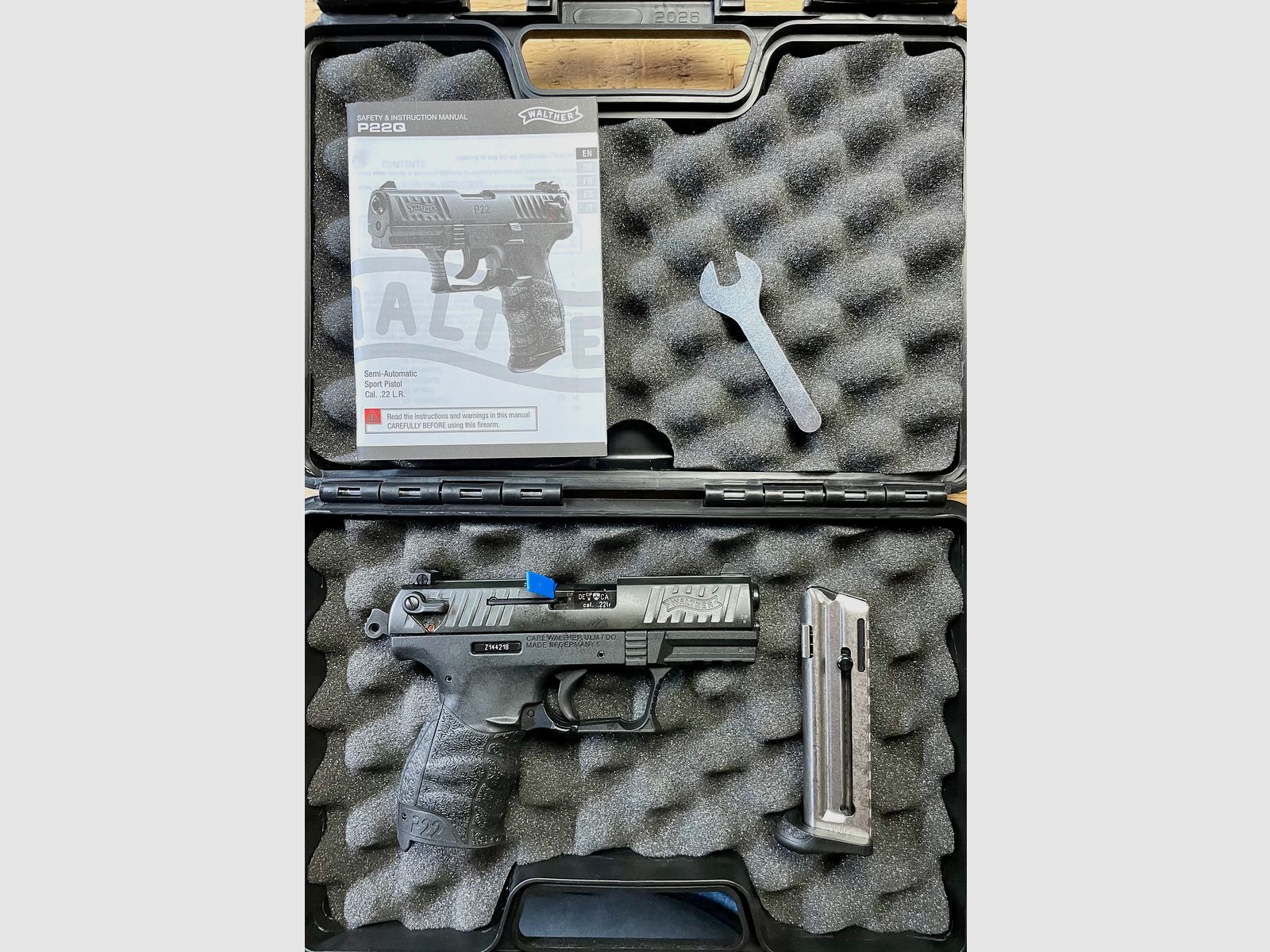 Pistole Walther P22 QD Kal. .22lr
