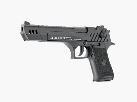 Retay Big Fifty XL Schreckschuss Pistole 9 mm P.A.K BLK