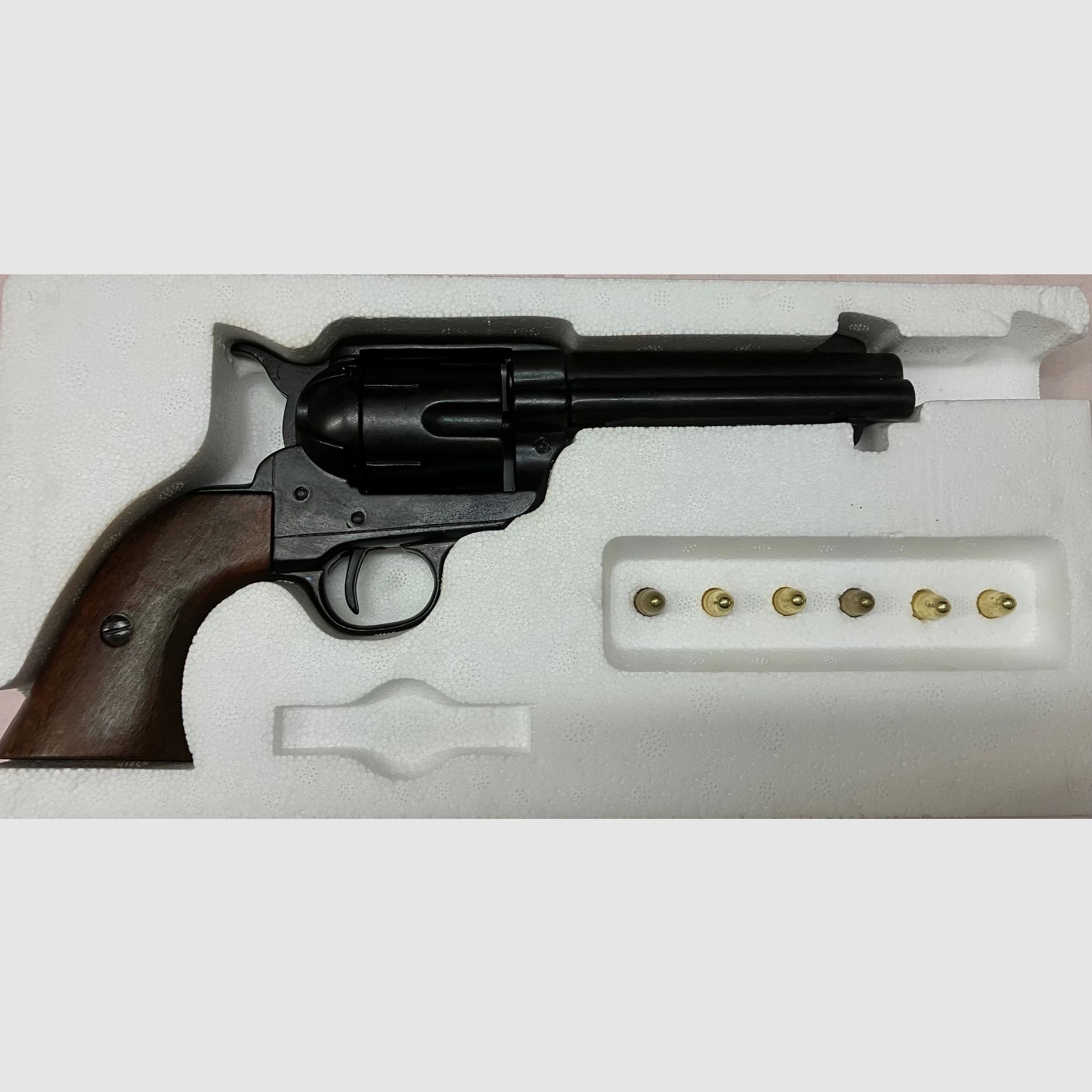 Colt Peacemaker Caliber .45 DENIX - DEKO - REVOLVER   (schwarz)