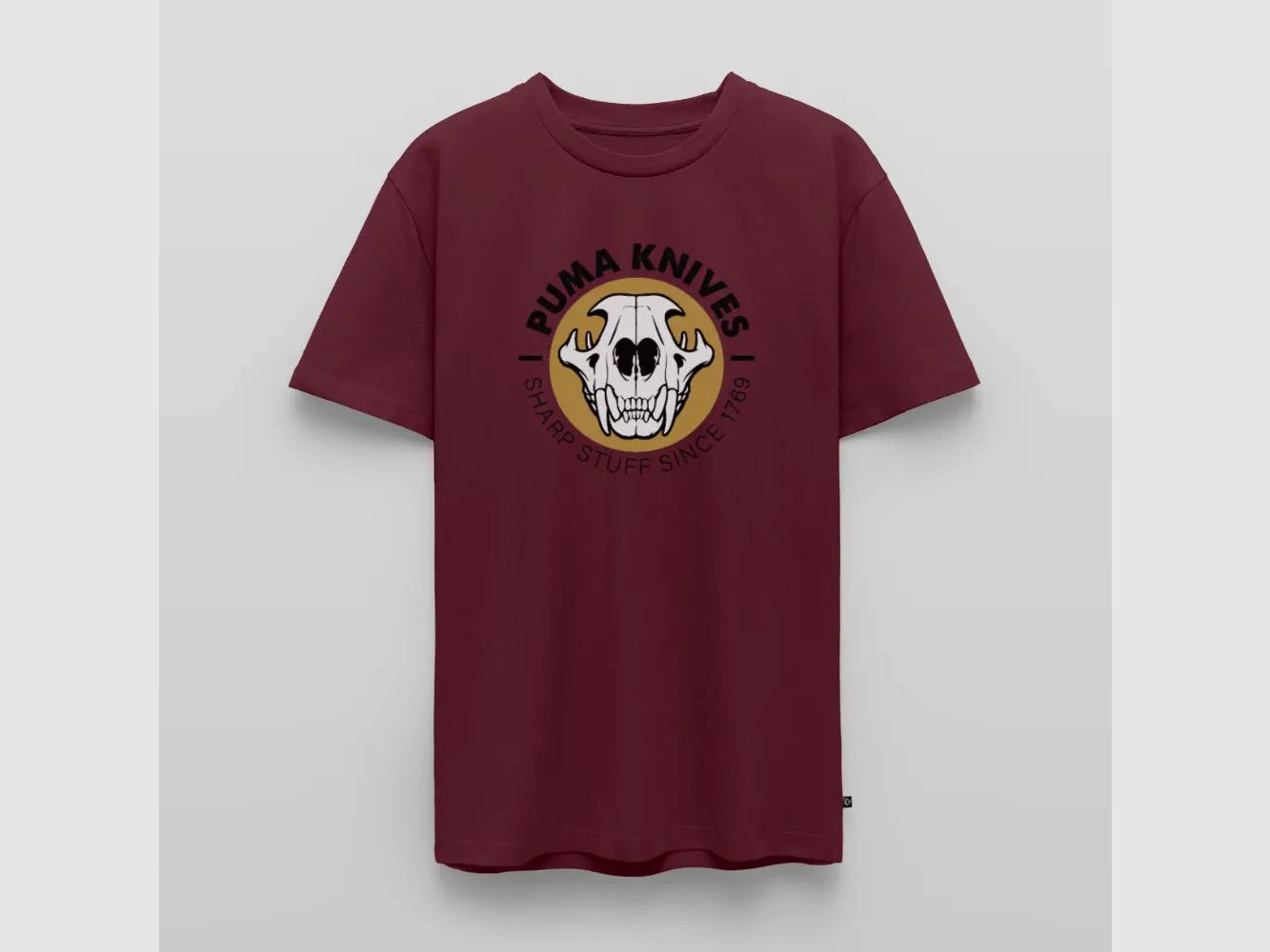 PUMA Men’s Premium T-Shirt "Skull Frontal Sharp Stuff"