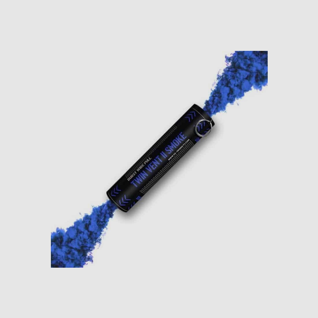 Enolagaye Twin Vent II Paintball Rauchgranate (blau)