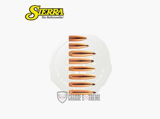 100 Proiettili SIERRA Cal 280 Rem 130gr Sbt