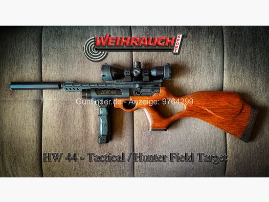 Weihrauch HW44 mit reichlich zubehör.