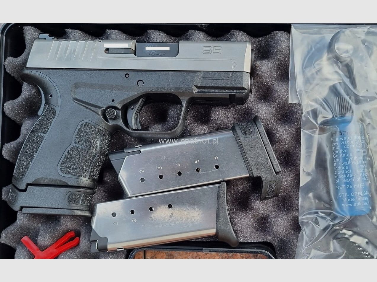HS S5-pistool kal. .45 ACP, afbeelding 1 van 2