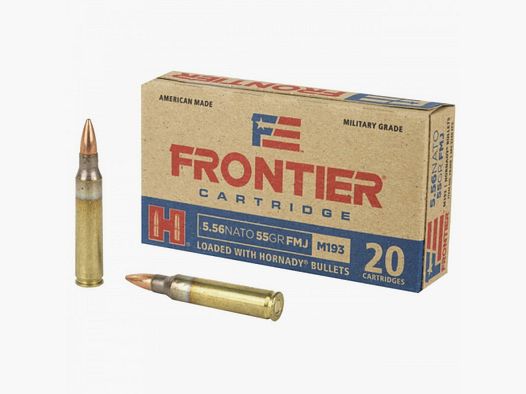 5.56 Nato Hornady FRONTIER® 55 gr FMJ VE20