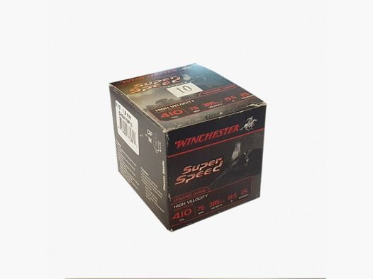WINCHESTER cartuchos SUPER SPEED cal.410 magnum gr.19,5 pb.7