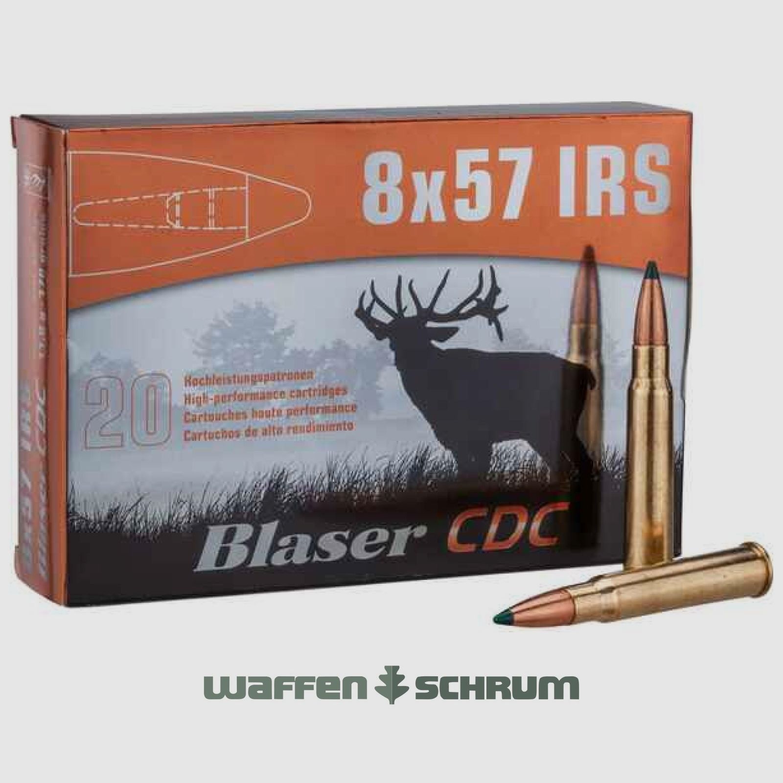 Blaser CDC 11,0g. - 170gr. 8x57JRS